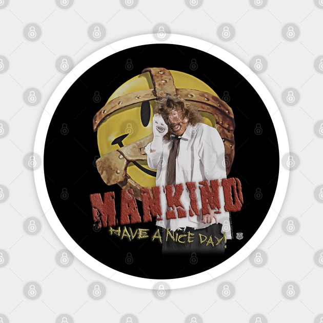 Mankind Have A Nice Day Magnet by Holman